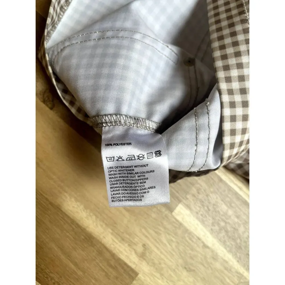 Daily Sports Athletic Golf Leisure Skort Skirt Gingham Size 4
